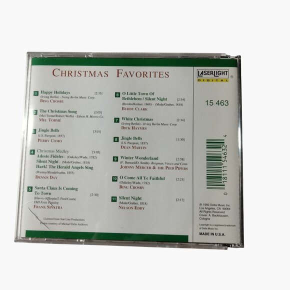 Christmas Favorites 3 CD Set By Bing Crosby Frank Sinatra Nat King Cole - Picture 10 of 15